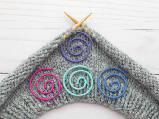 Spirale colorée | Aiguille torsade