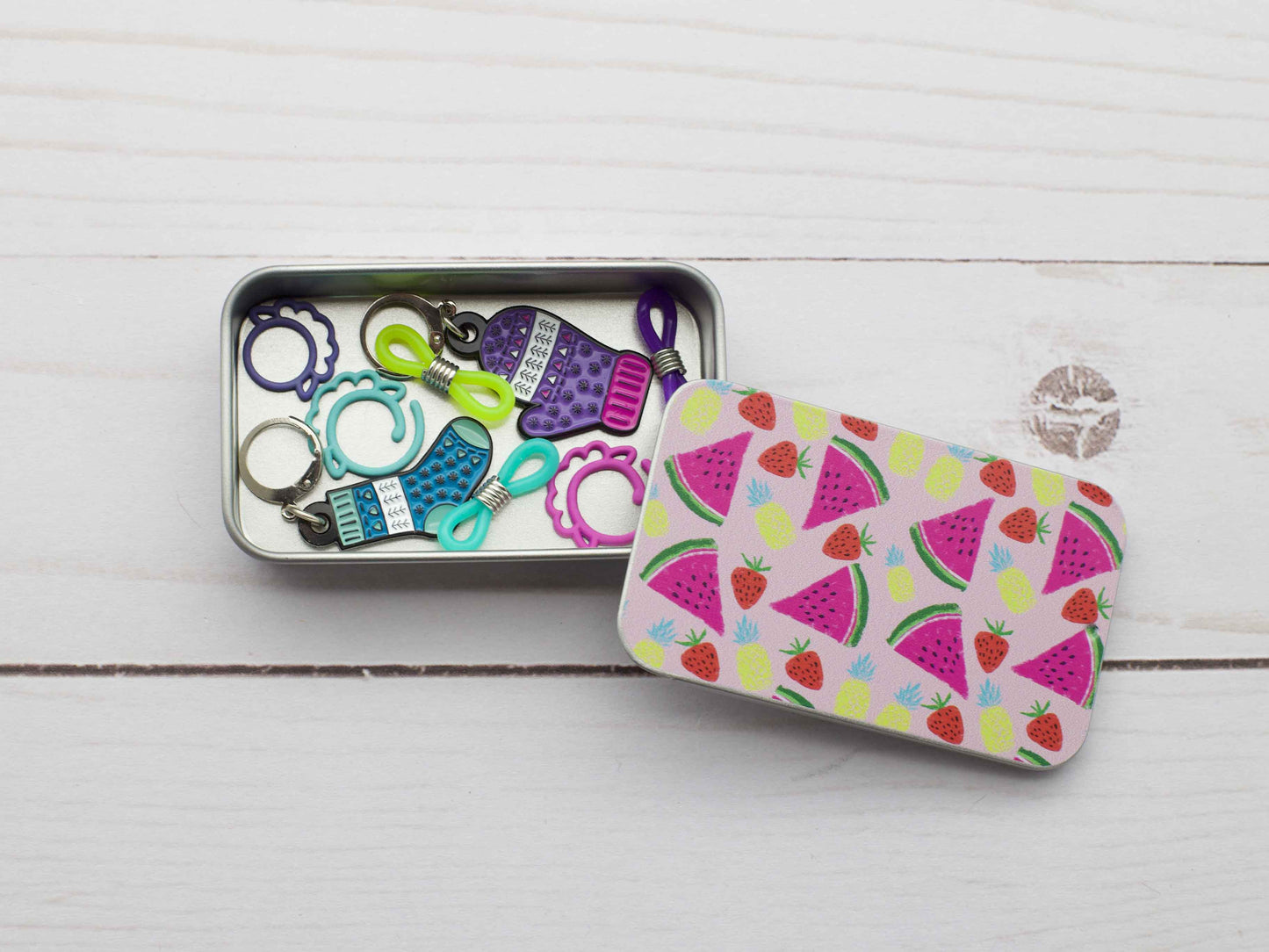 Print Slide Top|  Storage Tins