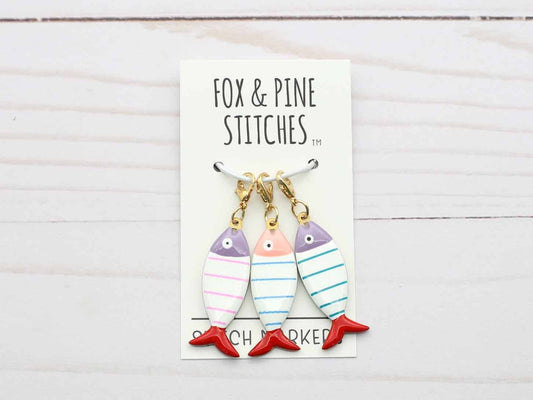 Petits poissons | Marqueurs d'avancement